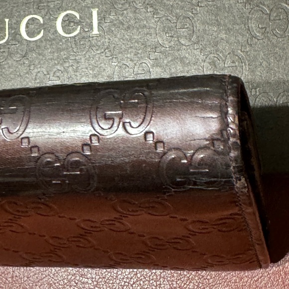 Gucci Shima Bi-Fold Wallet Lovely Heart Patent Leather - Picture 5 of 13